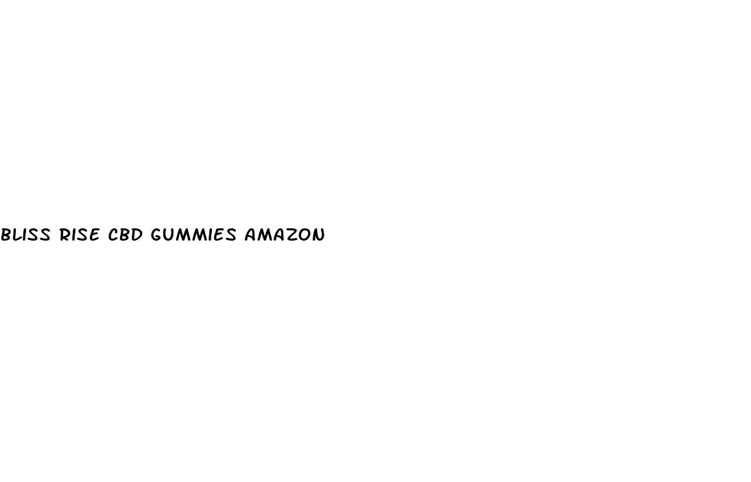 bliss rise cbd gummies amazon