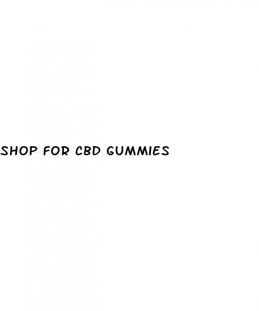 shop for cbd gummies