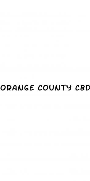 orange county cbd gummies