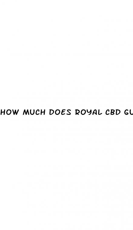 how much does royal cbd gummies cost