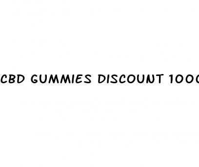 cbd gummies discount 1000 mg