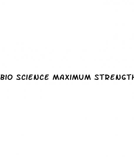 bio science maximum strength cbd gummies