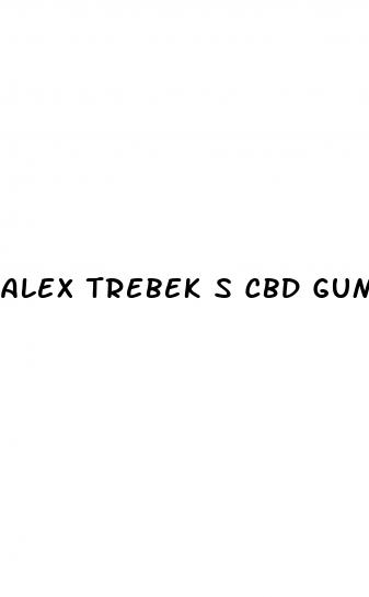 alex trebek s cbd gummies