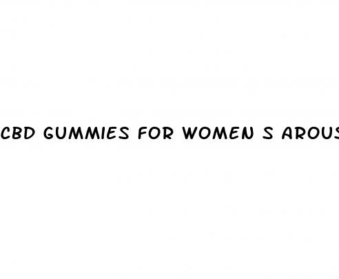 cbd gummies for women s arousal