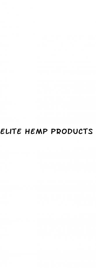 elite hemp products cbd gummies