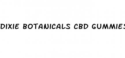 dixie botanicals cbd gummies