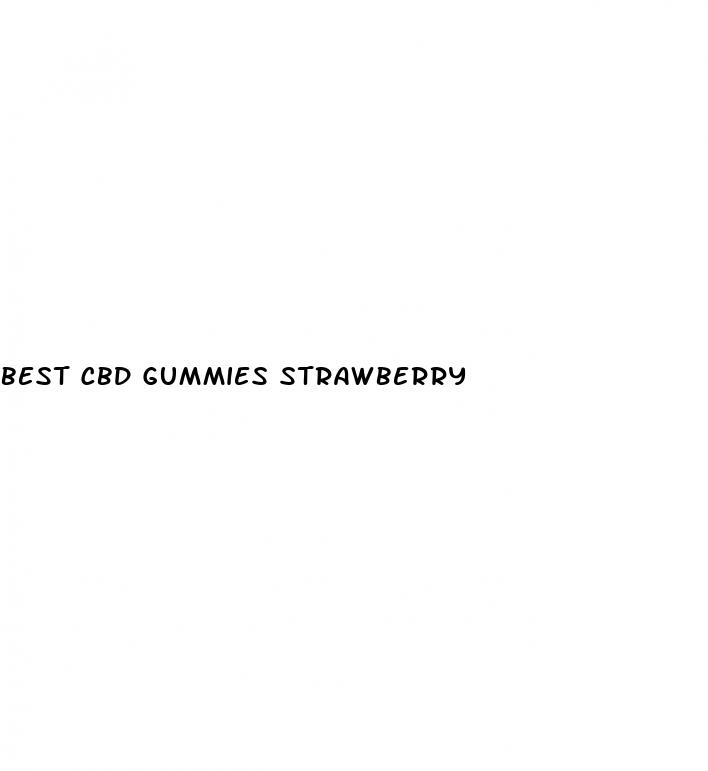 best cbd gummies strawberry