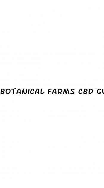 botanical farms cbd gummies legit