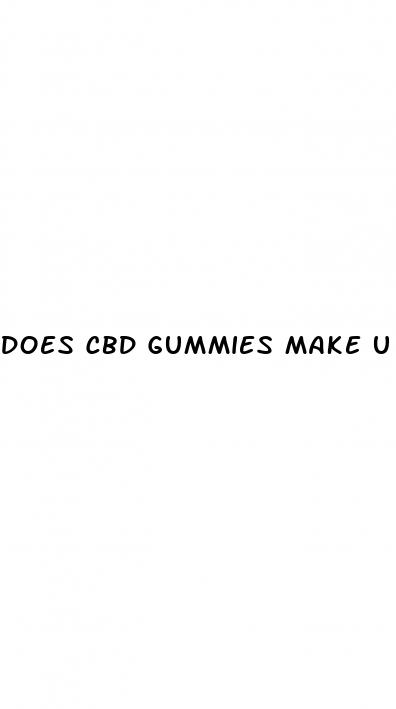 does cbd gummies make u gain weight