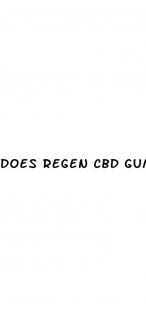 does regen cbd gummies contain thc