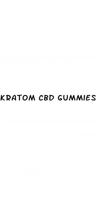 kratom cbd gummies