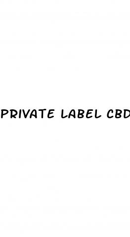 private label cbd gummies