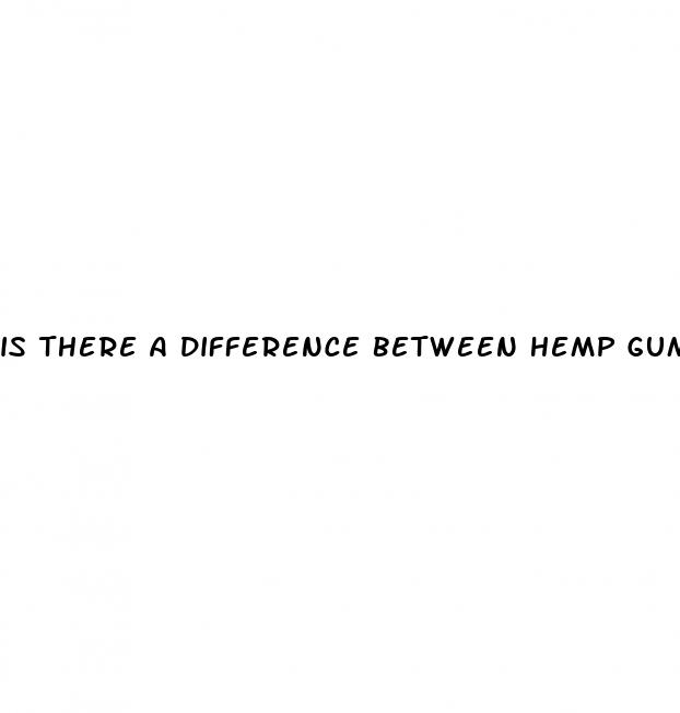 is there a difference between hemp gummies and cbd gummies