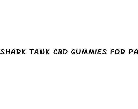 shark tank cbd gummies for pain