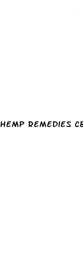 hemp remedies cbd gummies