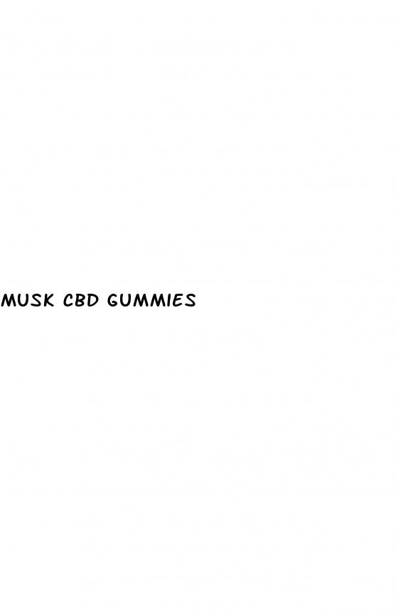 musk cbd gummies