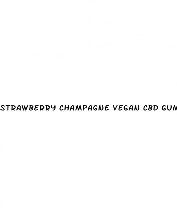 strawberry champagne vegan cbd gummies 300mg