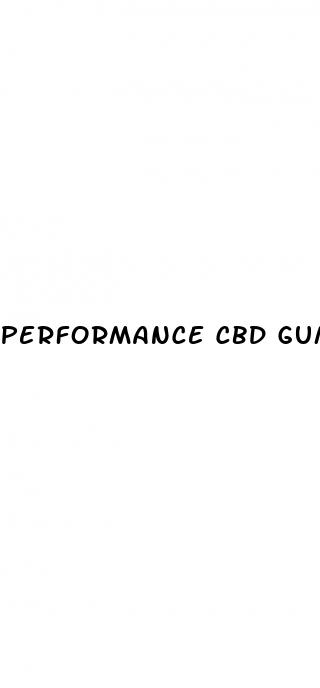 performance cbd gummies 300mg