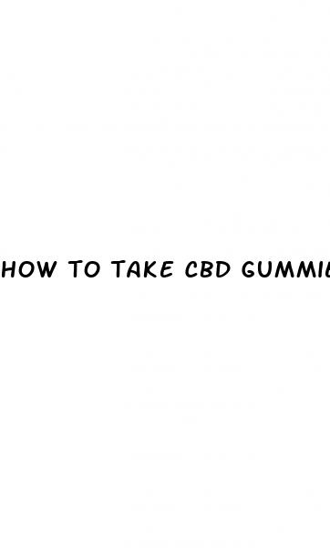 how to take cbd gummies for arthritis