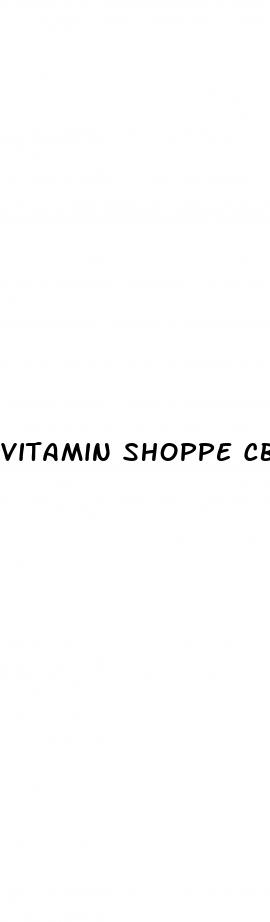 vitamin shoppe cbd gummies for anxiety