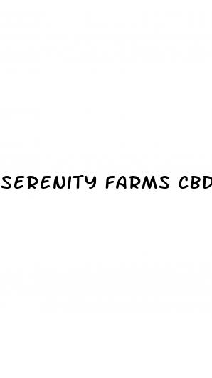 serenity farms cbd gummies reviews