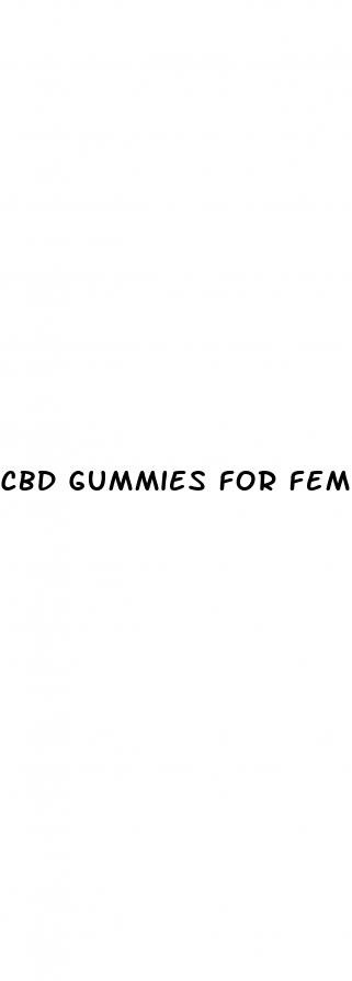 cbd gummies for female arousal