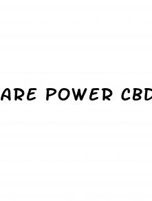 are power cbd gummies a scam