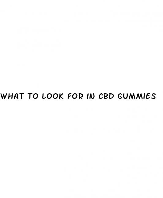 what to look for in cbd gummies