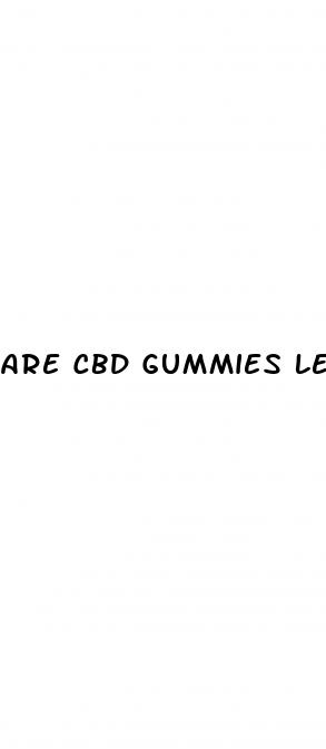 are cbd gummies legal for teenagers