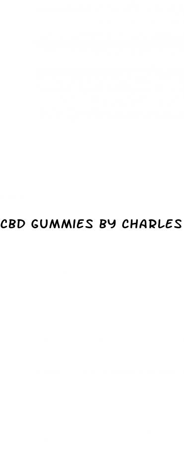 cbd gummies by charles stanley