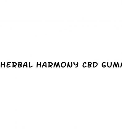 herbal harmony cbd gummies review