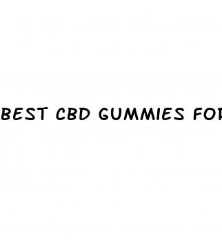 best cbd gummies for anxiety without thc