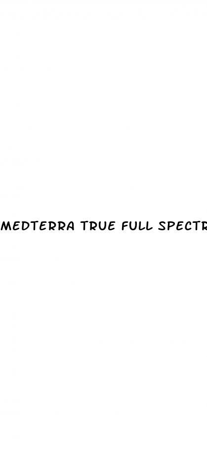 medterra true full spectrum cbd gummies