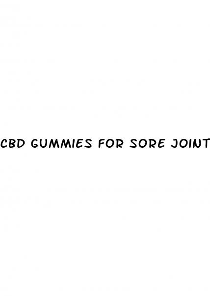 cbd gummies for sore joints