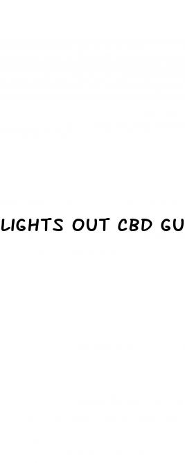 lights out cbd gummies reviews