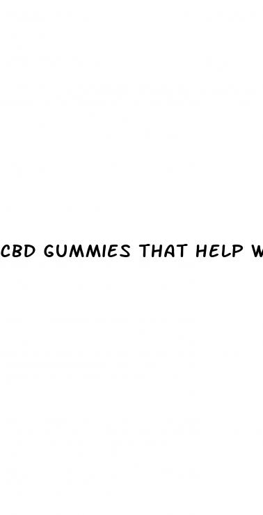 cbd gummies that help with pain