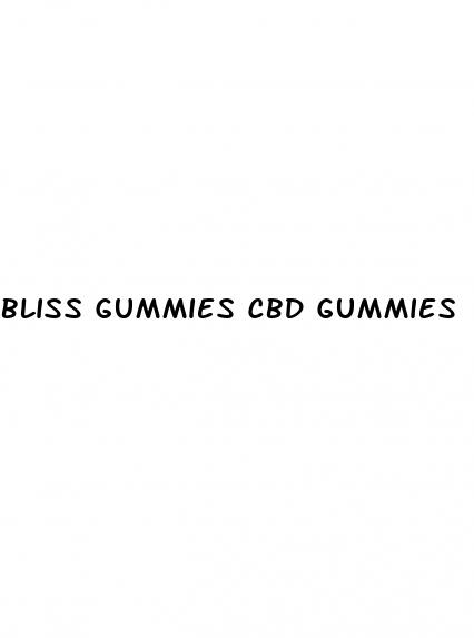 bliss gummies cbd gummies