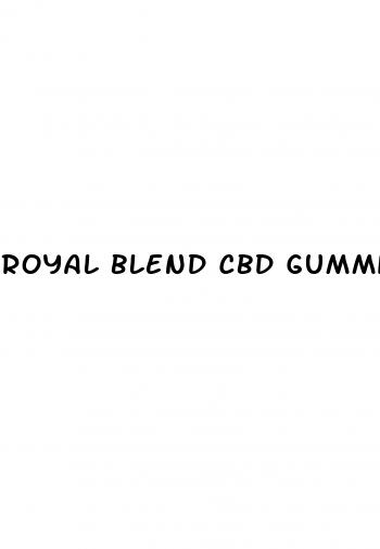 royal blend cbd gummies cost