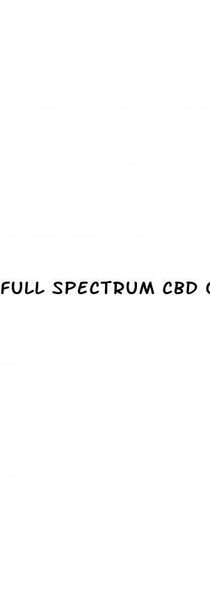 full spectrum cbd gummies