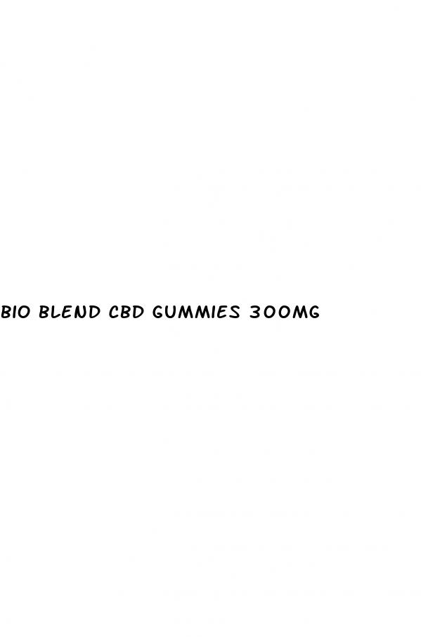 bio blend cbd gummies 300mg