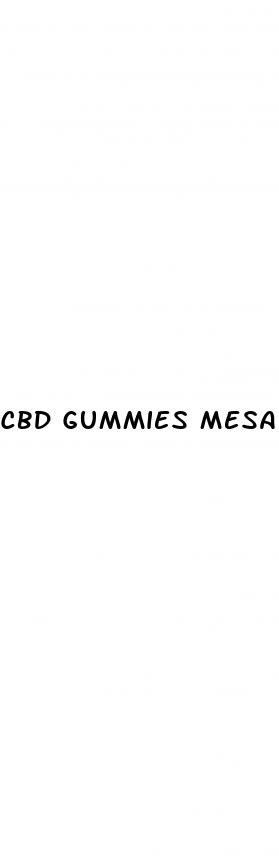 cbd gummies mesa