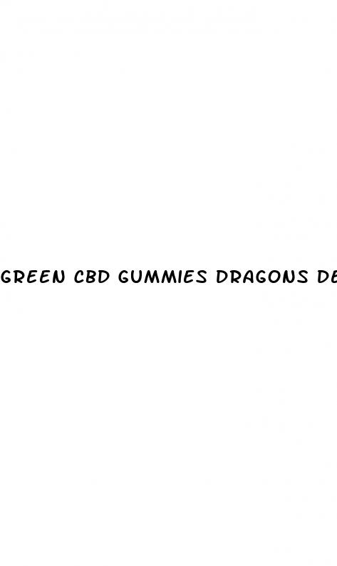 green cbd gummies dragons den uk