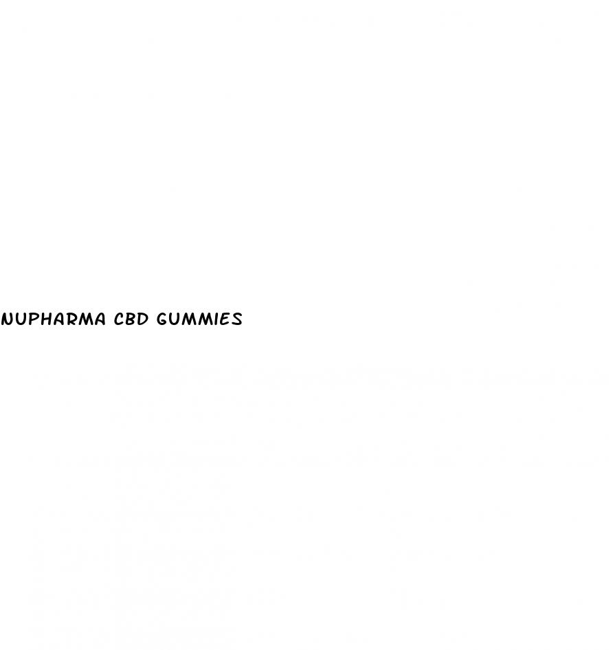 nupharma cbd gummies