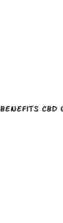 benefits cbd gummies