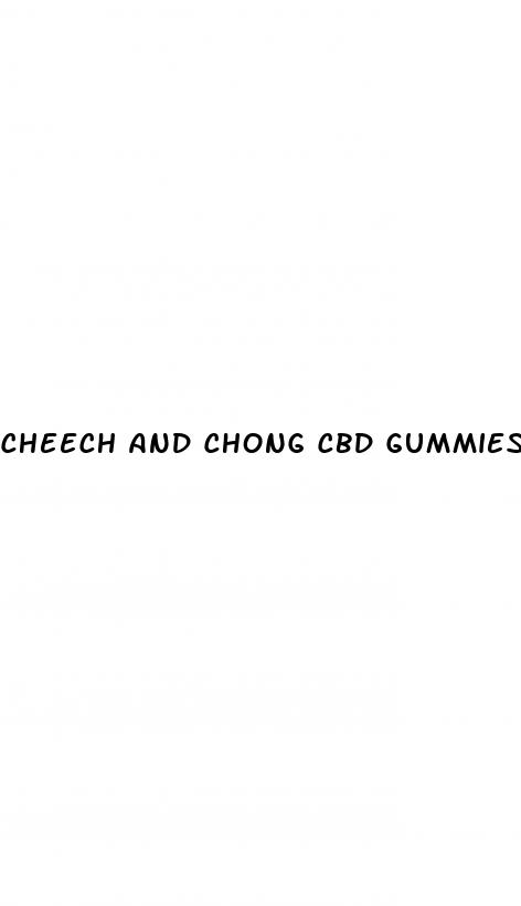 cheech and chong cbd gummies review