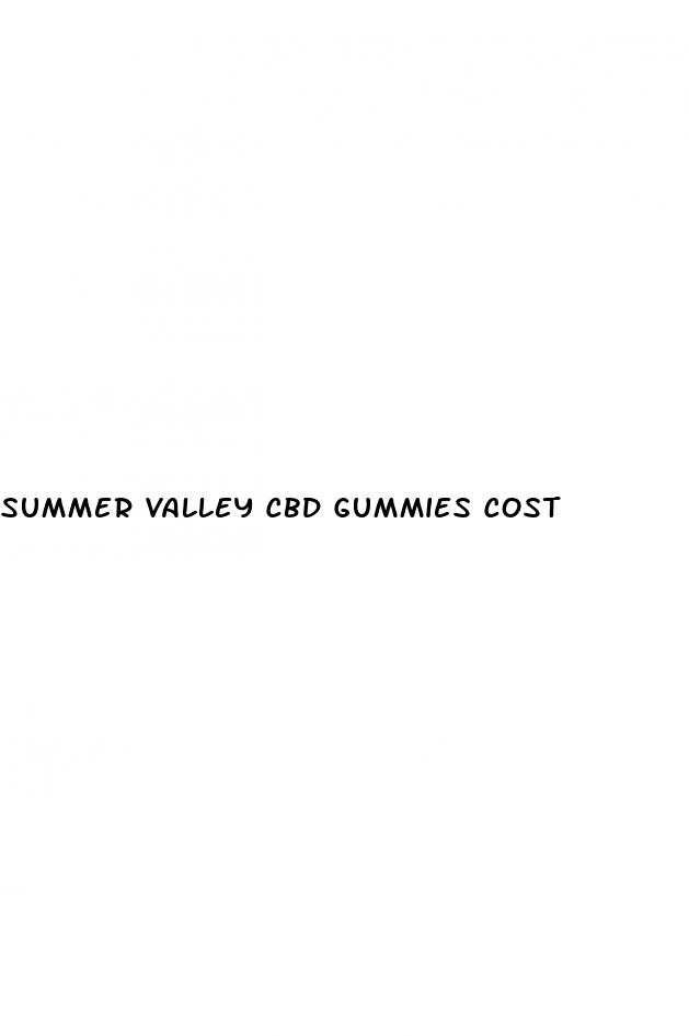 summer valley cbd gummies cost