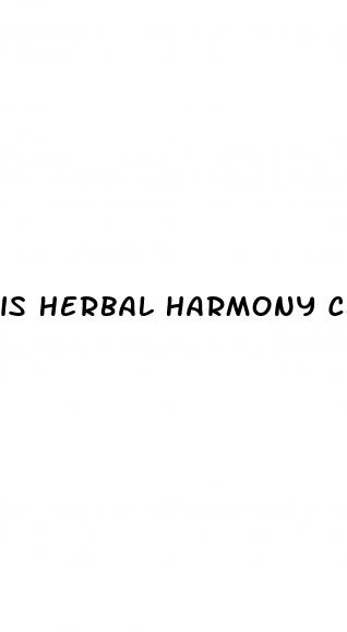 is herbal harmony cbd gummies legit