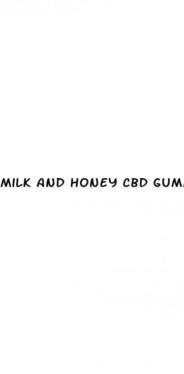 milk and honey cbd gummies