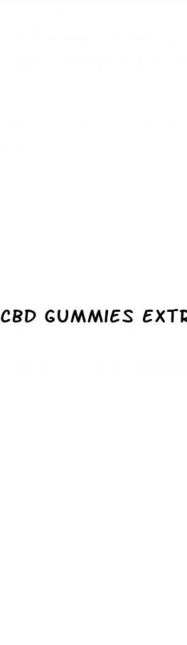 cbd gummies extract