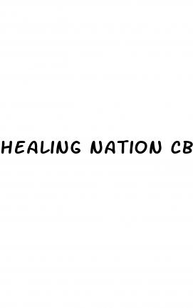 healing nation cbd gummies